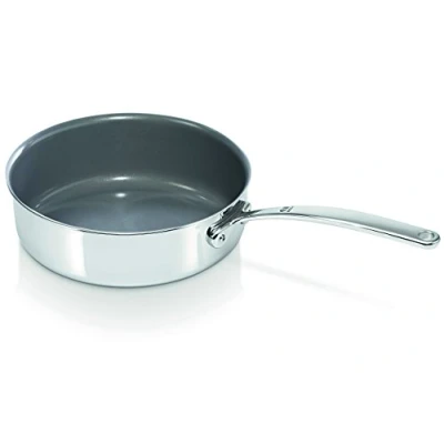 Imagen de Beka Tri Lux Sarten para saltear Acero Inoxidable Antiadherente 24 cm con Tapa