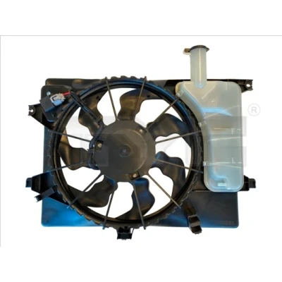 Imagen de TYC 817 0007 Ventilador de radiador 390 120 con resistencia carga, bastidor (armazón) KIA: cee‘d II Hatchback