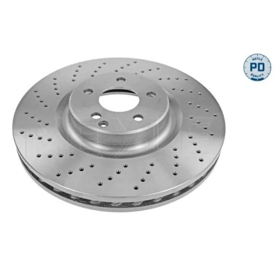 Imagen de MEYLE 083 521 2112/PD Disco de freno Eje delantero 360 36 5 112 perforado/ventil. int. revestido láminas zinc altamente carbonizado con tornillos