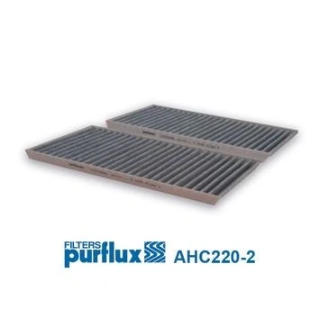 Imagen de PURFLUX AHC220 2 Filtro de habitáculo carbón activado 224 111 29 HONDA: CR V 2, CIVIC 7 Hatchback, FR