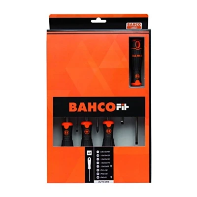 Imagen de Bahco B219.008 Juego Bahcofit 8Pzs Pl/Recta/Ph/Extracorto Ph,Pz