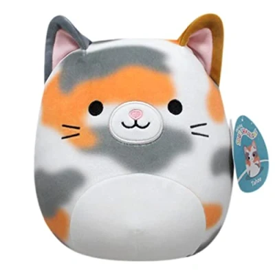 Imagen de Squishmallows peluche de gato Tahoe 20,3 cm, oficial Kelly