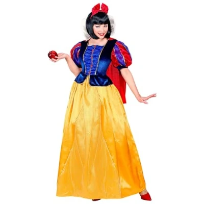 Imagen de Disfraz de princesa cuento para mujer WIDMANN 09441, amarillo/azul, S , color/modelo surtido