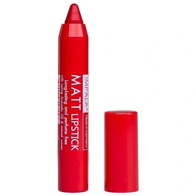 Imagen de Impala Barra de Labios Automática Matt Color Alerta Roja Nº 15 Pintalabios Larga Duración Mate Labial Hidratante Lipstick Textura Cremosa y Efecto Bálsamo