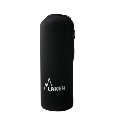 Imagen de Laken Funda de Neopreno Negra para Botellas Aluminio 1,5L