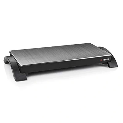Imagen de Princess 312295 Warming Tray Bandeja Caliente, se Puede Utilizar sin Cables, Calienta Rápido