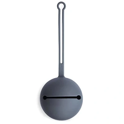 Imagen de mushie Caja de Chupete Silicona Estuche para Guardar Chupetes Sin BPA Accesorios Bebés Seguros Niños Pequeños y Tradewinds