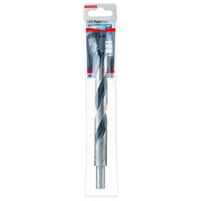 Imagen de Bosch Professional Broca helicoidal HSS PointTeQ (para metal, vástago reducido, 17 x 125 184 mm, accesorio de taladro), Na, diámetro mm