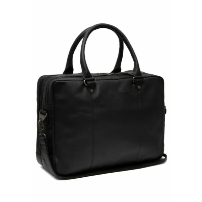 Imagen de The Chesterfield Brand Leather Laptop Bag Black Boston