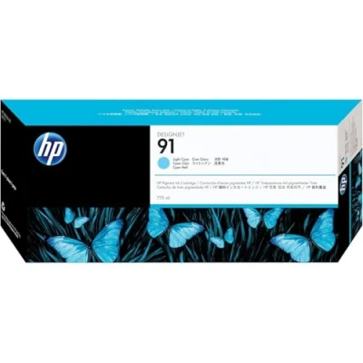 Imagen de Hp Tinta Cian Claro 91