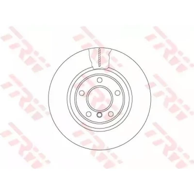 Imagen de TRW DF6616S disco de freno 330 24 5 120 ventilado, dos piezas altamente carbonizado BMW: Berlina, Touring
