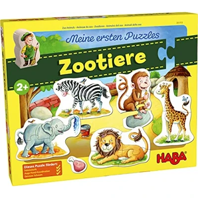 Imagen de HABA Meine ersten Puzzles Zootiere, 303703