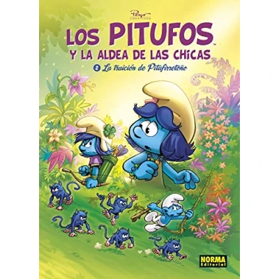 Imagen de Los Pitufos y La Aldea de Las Chicas 2. traición Pitufirretoño (SIN COLECCION)