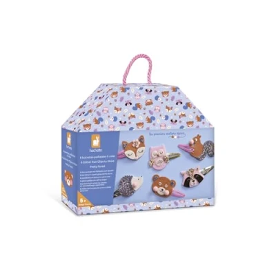 Imagen de Janod Juego de 6 pasadores para Crear Forest Animals Les Ateliers Bijoux Kit Ocio Creativo Infantil Motricidad Fina y Creatividad A Partir 5 años J09180 (JURATOYS J09180)