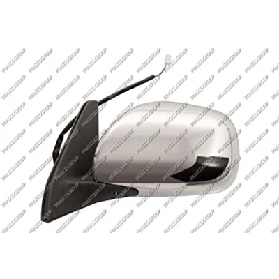 Imagen de Espejo retrovisor Prasco TY8487324 izquierda negro cromado eléctrico convexo TOYOTA: Land Cruiser Prado 90, 120