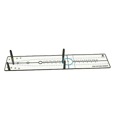 Imagen de Teksome Golf Putting Training Aid Ayudas de Entrenamiento Swing portátiles Ayuda efectiva para Poner,Putter Alignment Trainer Práctica Recta