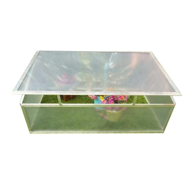 Imagen de Gardiun Invernadero Jaca I 108x56x40 cm 1 Agua Policarbonato Transparente