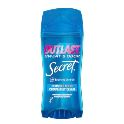 Imagen de Secret Desodorante Outlast Completely Clean invisible sólido 73 gr