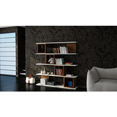 Imagen de Hanah Home Bookshelf, Nuez Blanca, Talla única