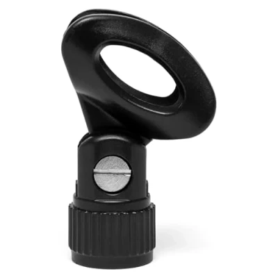 Imagen de Tiger MCA93 BK Pinza para micrófono con anilla de 5/8&quot;