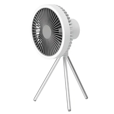 Imagen de Ventilador de mesa portátil con batería led sentry (5.5w) abs moderno