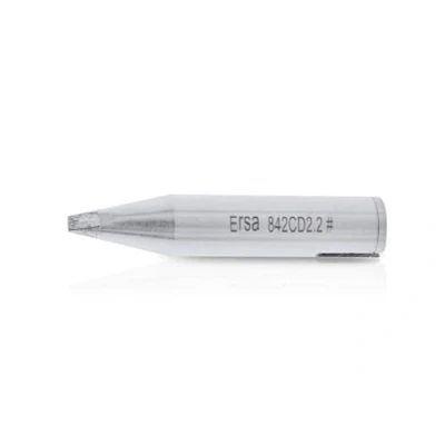 Imagen de Ersa Ersadur 0842CD Punta de soldador para estaciones soldado RDS80 / Analog60 MS8000 uv con elevada demanda térmica, recta forma cincelada