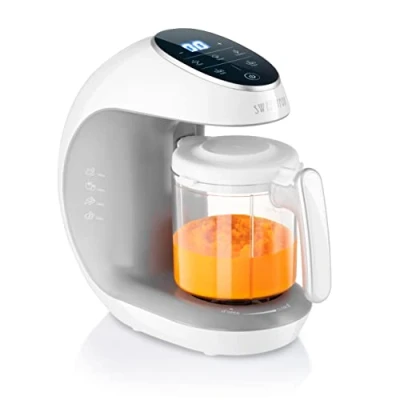 Imagen de Robot Cocina bebe Multifunción 7 en 1 para Bebés Al vapor, Procesador de Alimentos, Limpieza Automática, Esterilizado, Recalentar, Descongela