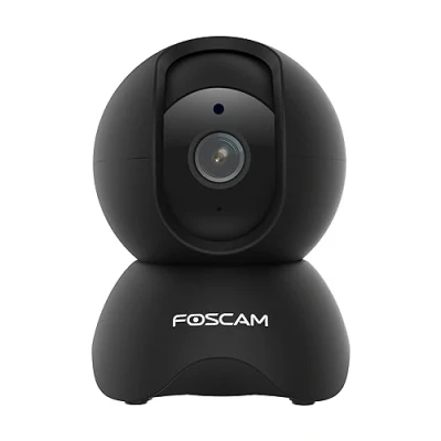 Imagen de Foscam Cámara IP X5 WiFi 5Mpx con Audio, detección Humana, Negra
