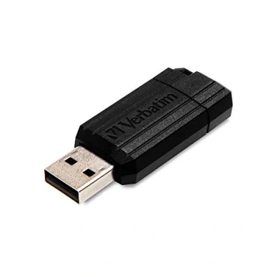 Imagen de Verbatim &#039;n&#039; Go Pinstripe Storengo Memoria USB 2.0 de 64 GB (64 MB/s), Color Negro
