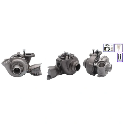 Imagen de ELSTOCK 91 1823 Turbocompresor de gases escape, Actuador controlado neumáticamente (accionador) con juntas CITROËN: Berlingo II