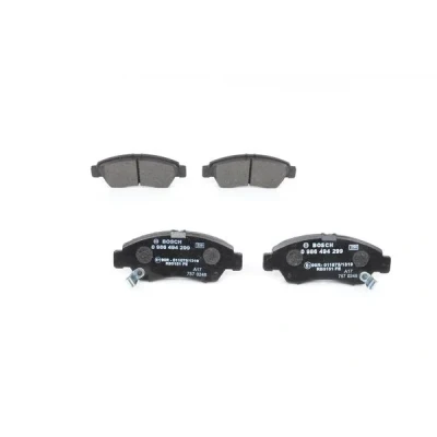 Imagen de BOSCH 0 986 494 299 Juego de pastillas freno Low Metallic con avisador acústico desgaste instrucciones montaje HONDA: Civic V Hatchback