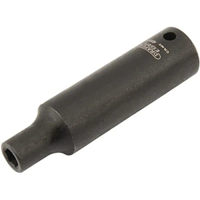 Imagen de Draper 406D mm cuadrada HI TORQ 6 punto vaso de impacto profundo, color azul, 4 (1/4