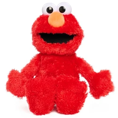 Imagen de Just Play Muñeco de Peluche Sesame Street Tickle Me Elmo, 34,3 cm, Risas, Movimientos y carcajadas, Color Rojo, Juguetes para niños a Partir 18 Meses