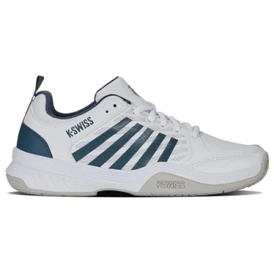 Imagen de K Swiss Court Express 2, Tenis Shoe Hombre, Blanco Stargazer Vapor Blue, 45 EU