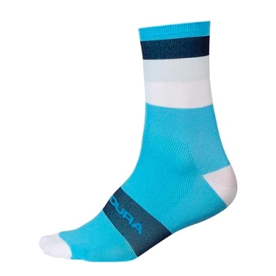 Imagen de ENDURA Bandwidth Ciclismo Calcetines para Hombre, Hi Viz Blue, S