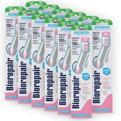 Imagen de biorepair Cepillo encías con cerdas Super Soft Paquete de 12 unidades
