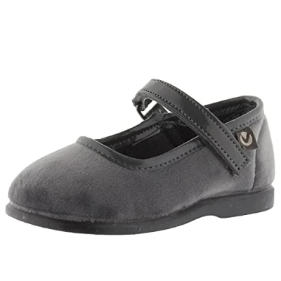 Imagen de Victoria Shoes ALBA Zapatos de bebé para niños, Talla: 20, Grey