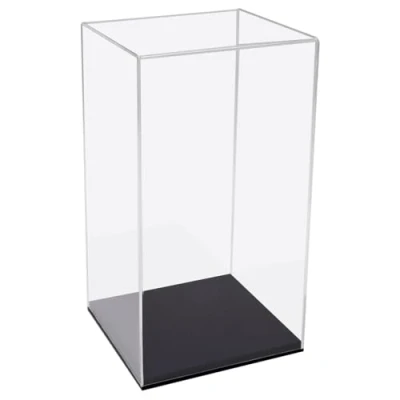 Imagen de HMF 46812 Vitrina acrílica para maquetas de Coches, Figuras 20 x 38 cm Transparente