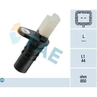 Imagen de FAE 79253 Sensor de Cigueñal 2 inductivo sin cable RENAULT: ESPACE 4, SCENIC 3, MEGANE 2, OPEL: Vivaro A Furgón, Combi