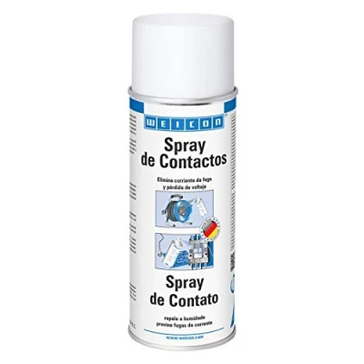 Imagen de WEICON Spray de Contacto 400 ml Repele a la humedad y evita corrientes fuga Transparente