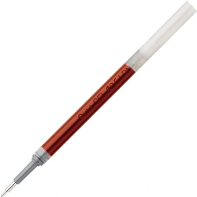 Imagen de Pentel Energel Lote de 12 cartuchos tinta recambio para bolígrafos BLN75, BLN105 y BL625 (punta aguja 0.5 mm), color rojo