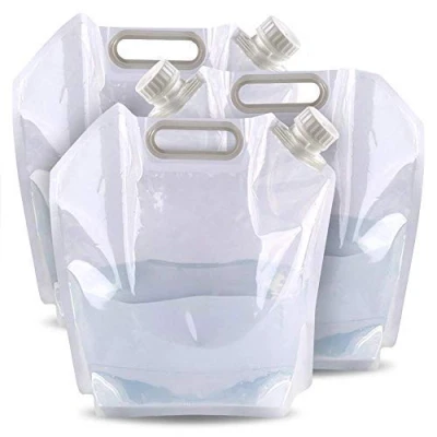 Imagen de Bramble 3 Bidones de Agua Plástico (5L) Bidon con Grifo Ideal en Campamentos, Senderismo, Escalada, Excursiones y Viajes Coche