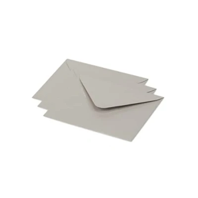 Imagen de Clairefontaine sobre Pollen 12,5 x 13,8 cm 120 G paquete de 20, color plata