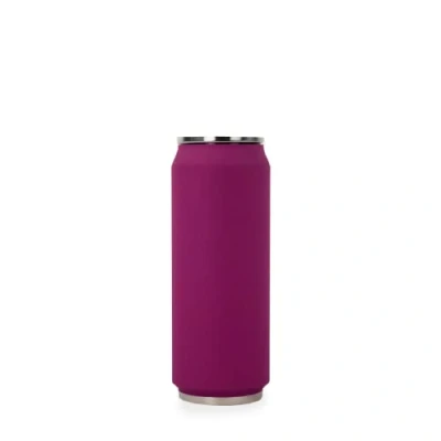 Imagen de YOKO DESIGN 1304 Lata isotérmica Doble Pared Acero Inoxidable 7 cm 500 ml, Inoxidable, Morado, 19 x