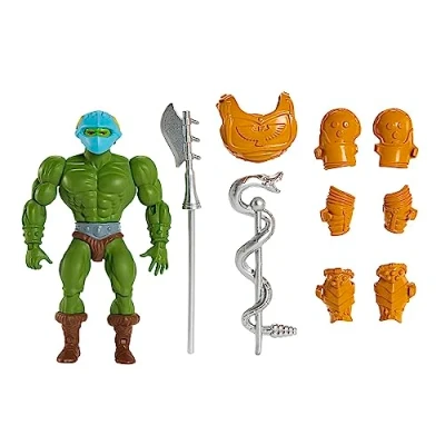 Imagen de Masters of the Universe MOTU Origins Snake Teela Figura de acción con accesorios, juguete +6 años (Mattel HKM77)