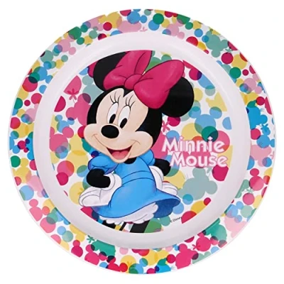 Imagen de Stor8412497511471Niños Apta para Microondas Placa, Minnie Sentirse Bien