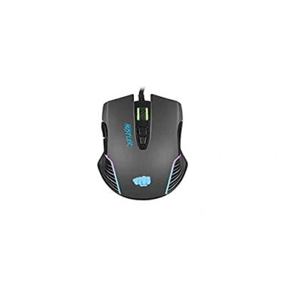 Imagen de FURY Hustler Raton Gaming USB, 6400 dpi, 7 Botones, Optico, Retroiluminacion RGB, liviano, con Memoria, Color Negro
