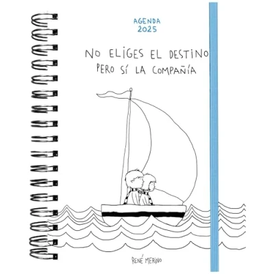 Imagen de Agenda anual semanal 2025 René está mal (TANTANFAN)