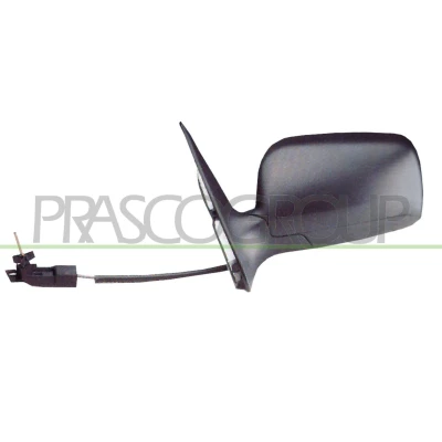 Imagen de Espejo retrovisor Prasco SK3207114 izquierda negro manual ajustable desde interior, Ajuste por cable, asférico SKODA: Fabia I Hatchback