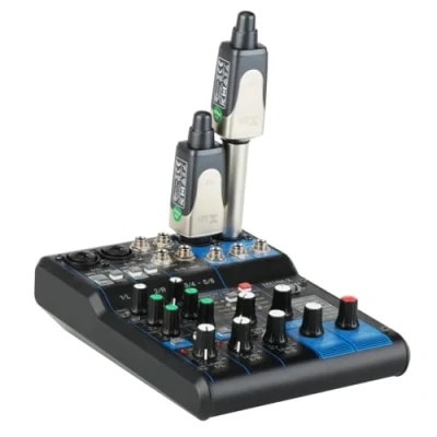 Imagen de Xvive U3D Sistema inalámbrico de micrófono dual con U3